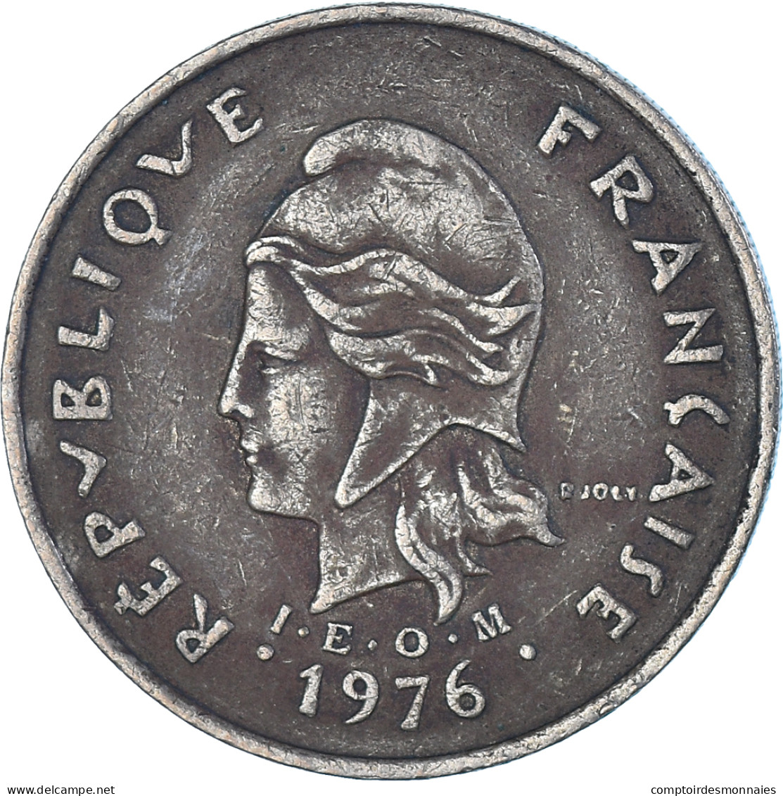 Monnaie, Nouvelle-Calédonie, 100 Francs, 1976 - Nouvelle-Calédonie