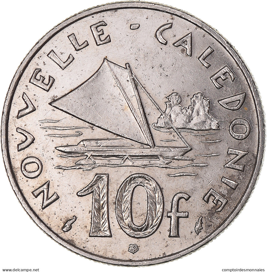 Monnaie, Nouvelle-Calédonie, 10 Francs, 1989 - Nouvelle-Calédonie