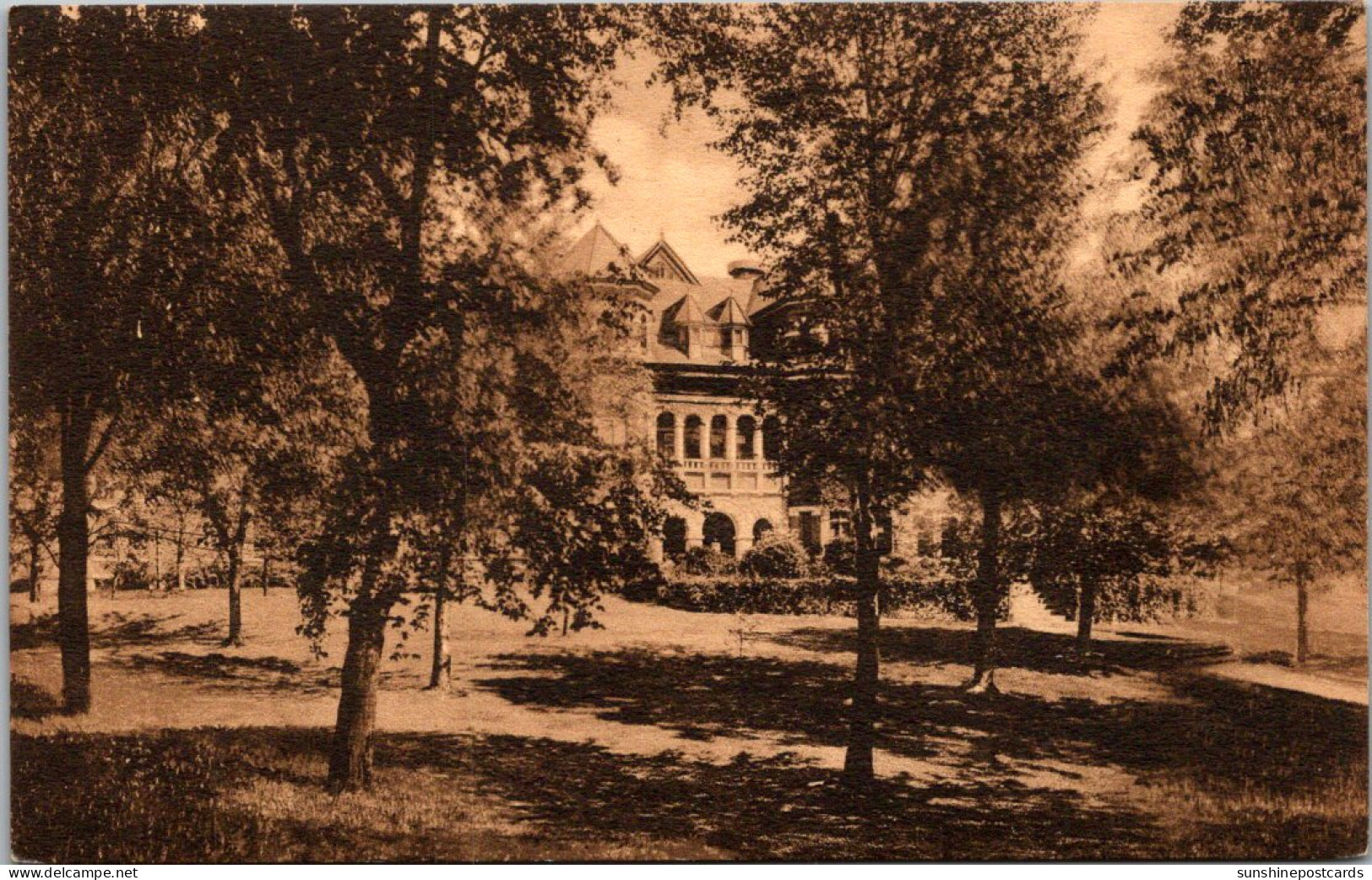 North Carolina Greensboro Administration Building Front Campus North Carolina College For Women Albertype - Greensboro