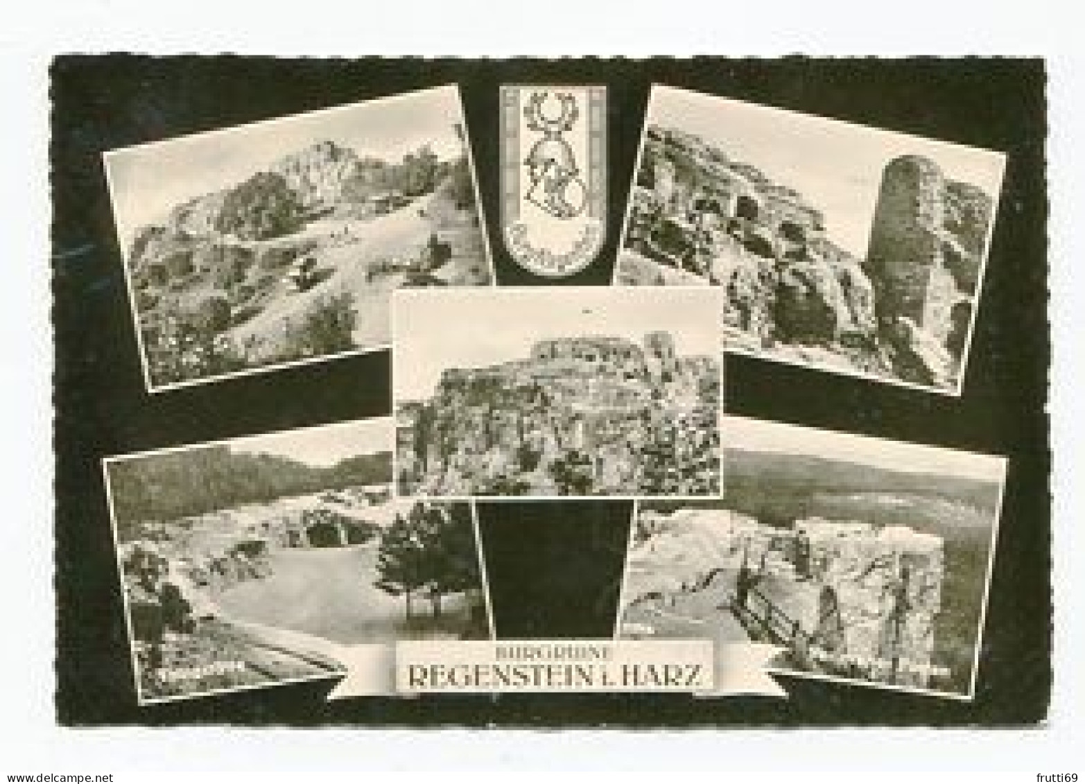 AK 158799 GERMANY - Burgruine Regenstein I. Harz - Unterharz