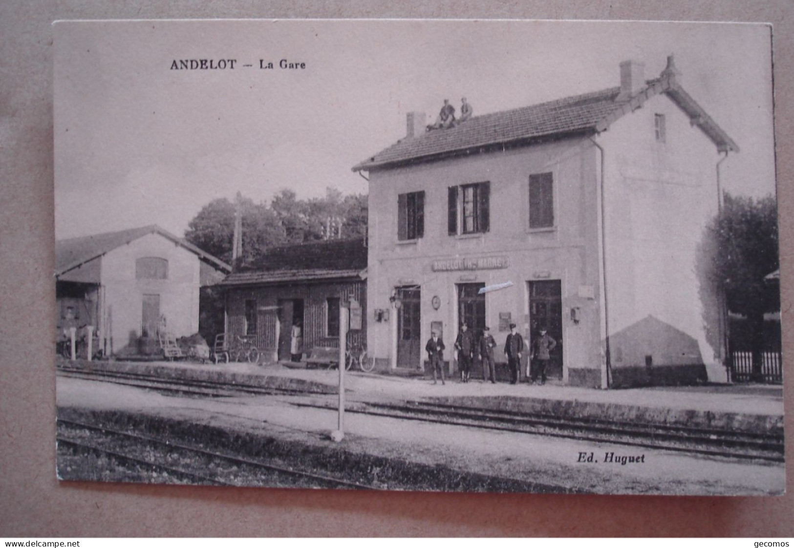 52 - ANDELOT - La Gare - Andelot Blancheville