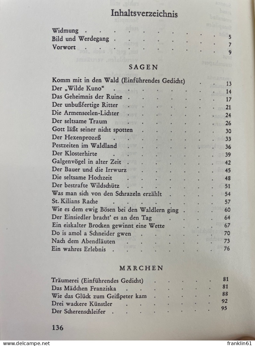 Nach dem Abendläuten : Sagen, Märchen und Legenden aus dem Bayerwald.