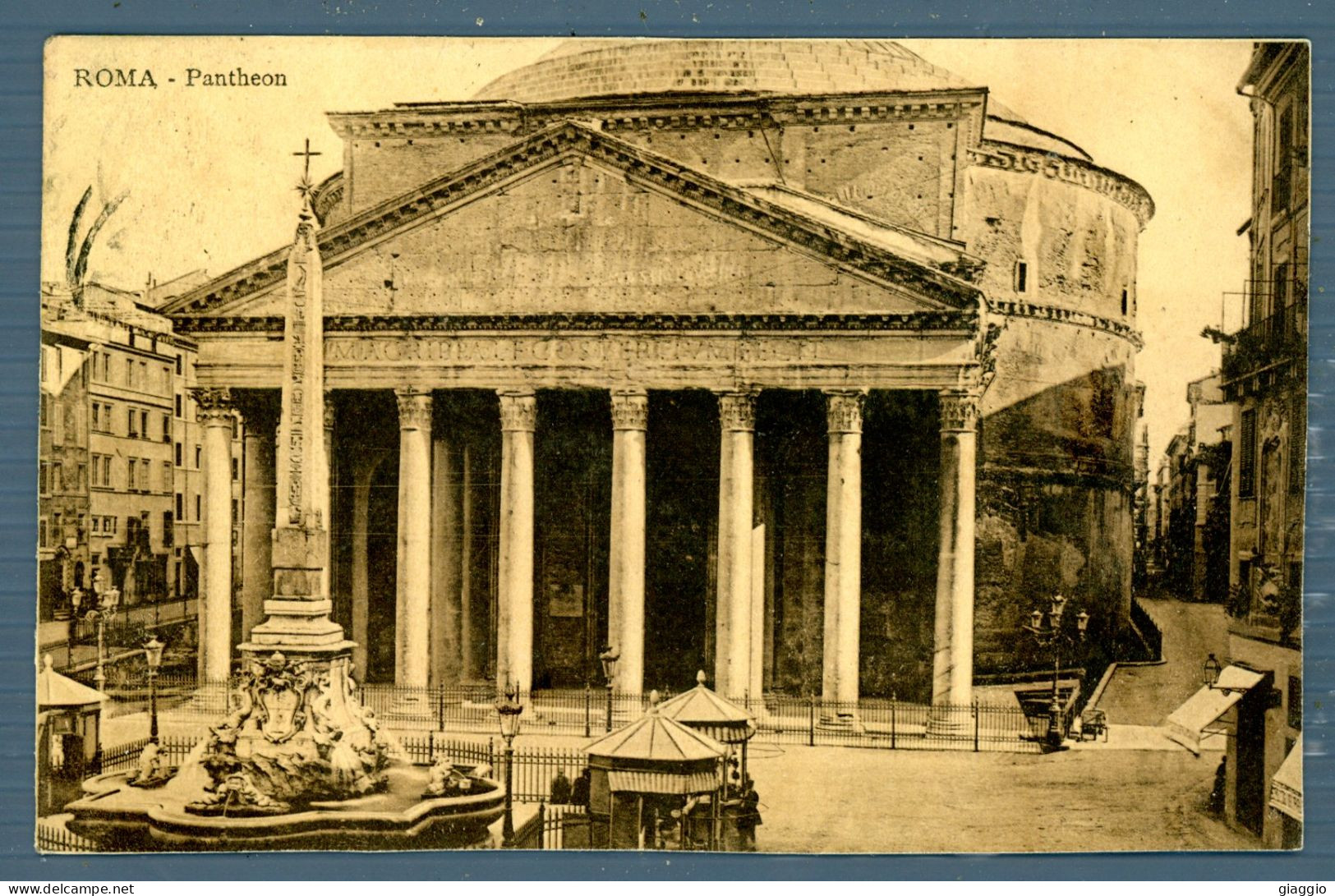 °°° Cartolina N. 2509 Roma Pantheon - Formato Piccolo Viaggiata °°° - Panthéon