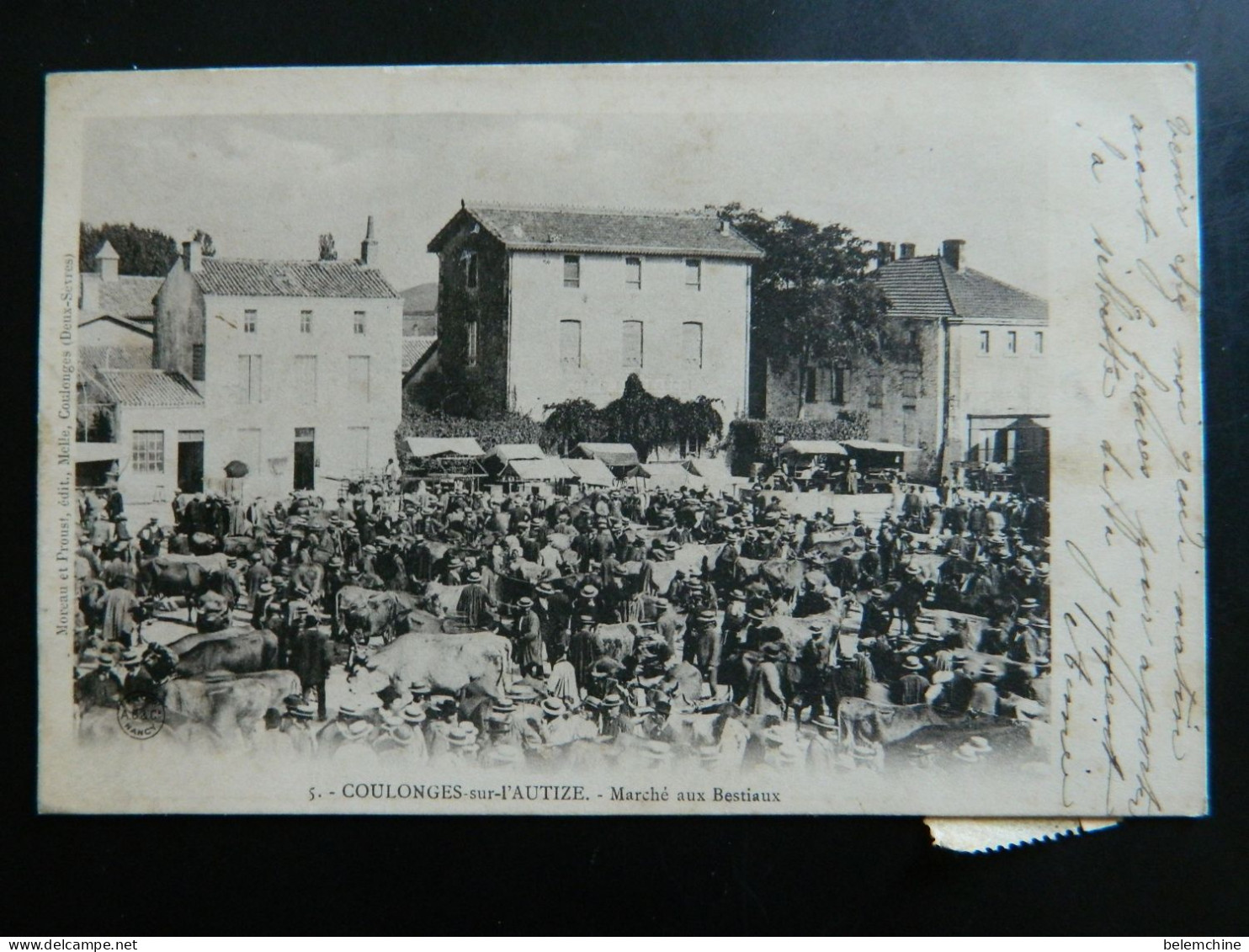 COULONGES SUR L'AUTIZE                        MARCHE AUX BESTIAUX - Coulonges-sur-l'Autize