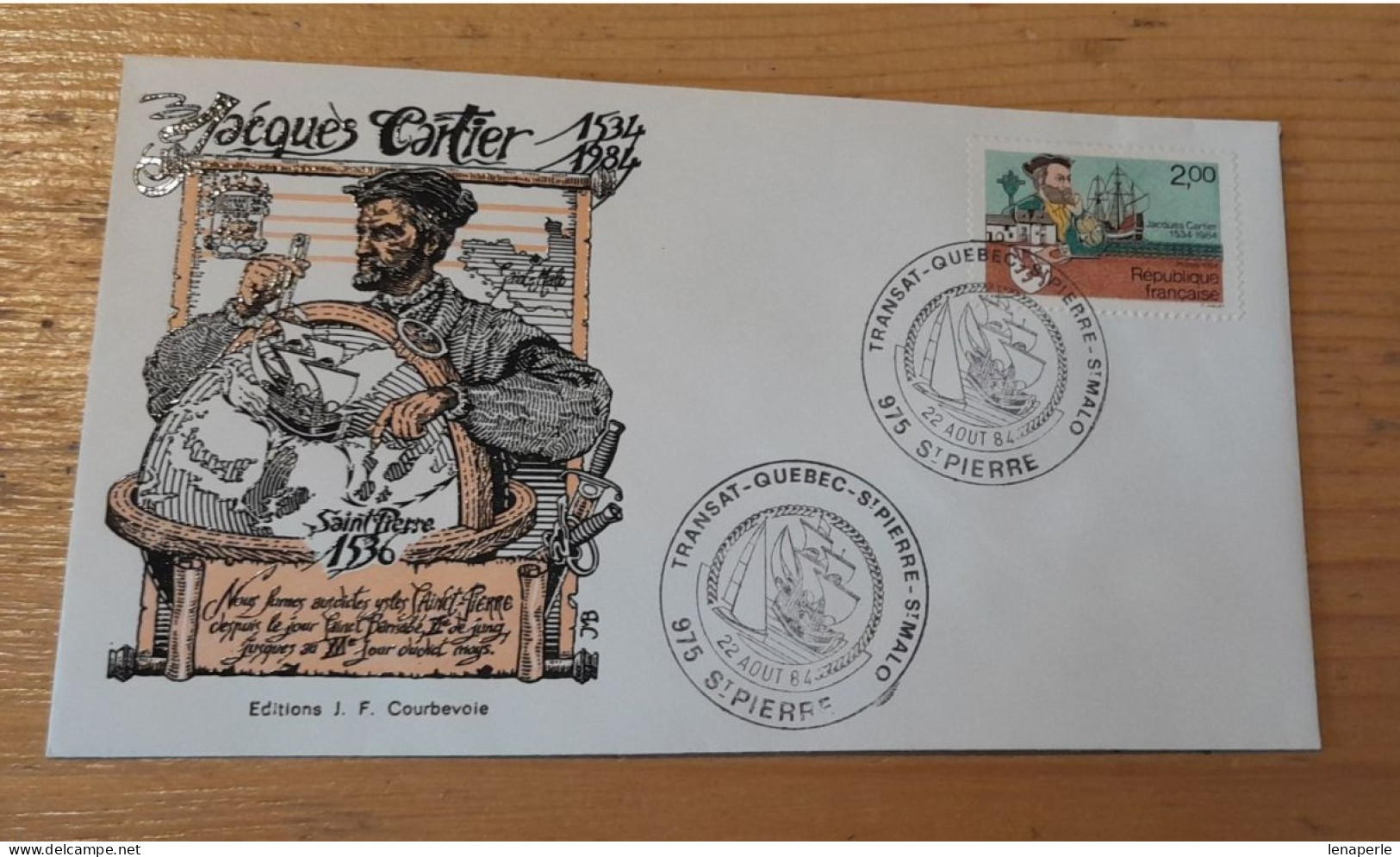 C7636 FDC SAINT PIERRE ET MIQUELON - FDC