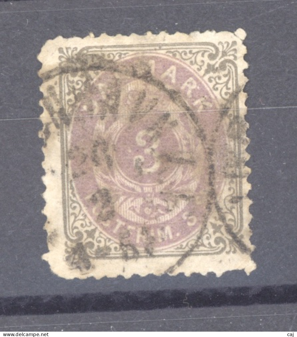 Danemark :  Yv  17  (o)    ,   N2 - Used Stamps