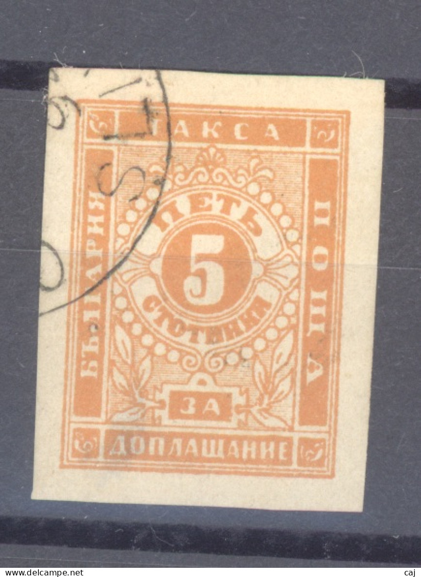 Bulgarie -  Taxe  :  Yv  4  (o) - Portomarken