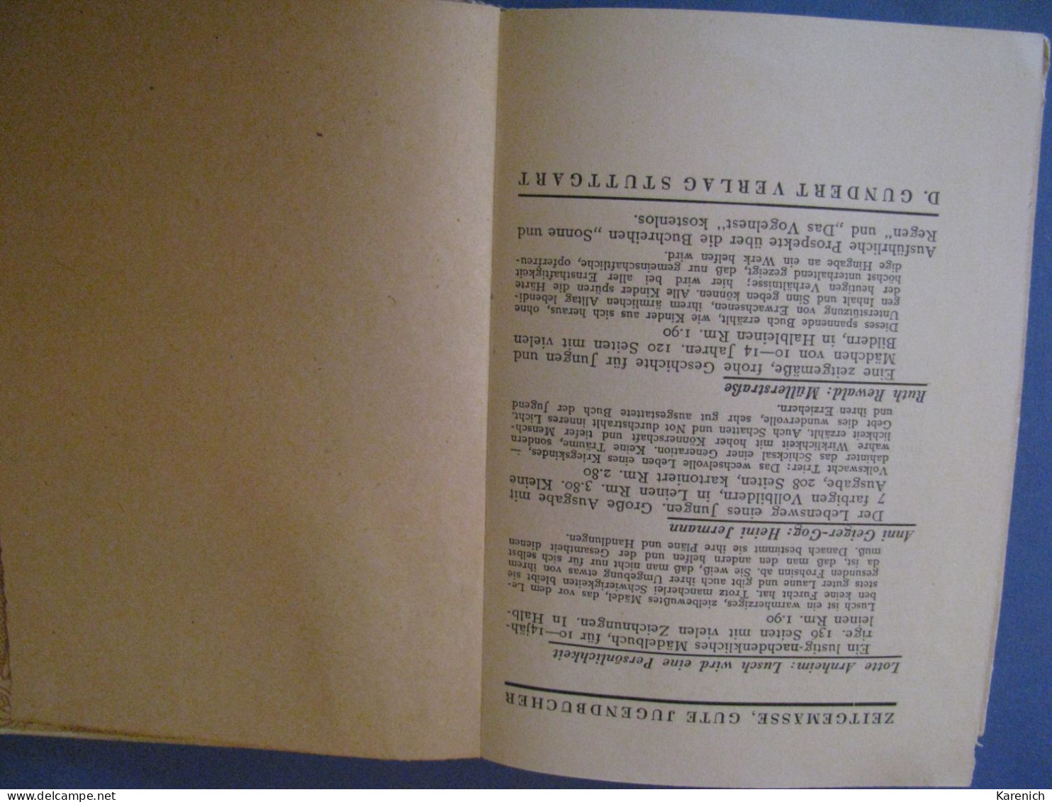 FIETE, PAUL & KOMPANIE. ANNI GEIGER GOG. ALEMANIA. 1932. LITERATURA JUVENIL. - Märchen & Sagen