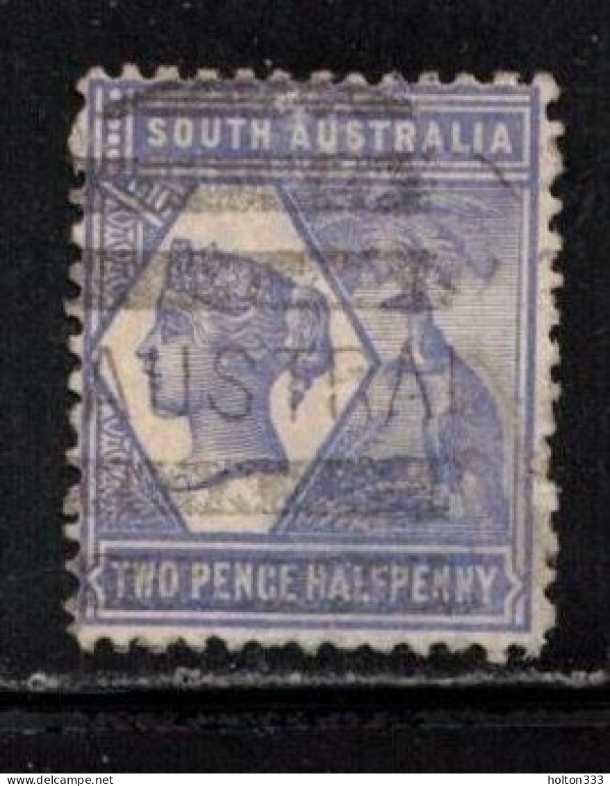 SOUTH AUSTRALIA Scott # 107 Used - Queen Victoria 1 - Oblitérés