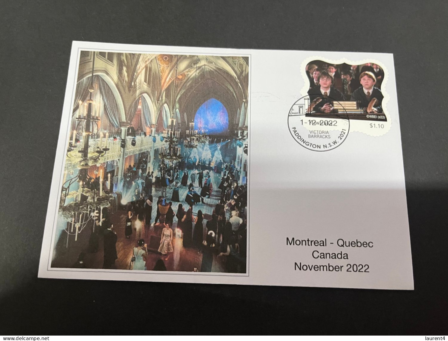 2-9-2023 (4 T 2) Australia - Harry Potter Yule Ball In Québec - Montréal - Canada - (Nov 2022) - Cartas & Documentos