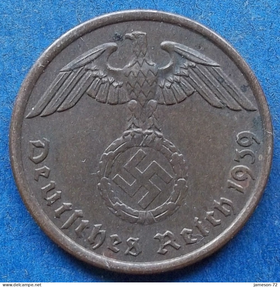 GERMANY - 2 Reichspfennig 1939 A KM# 90 III Reich (1933-1945) - Edelweiss Coins - 2 Reichspfennig