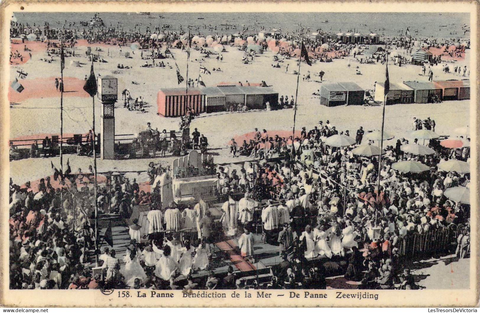 BELGIQUE - La Panne - Bénédiction De La Mer - Carte Postale Ancienne - De Panne