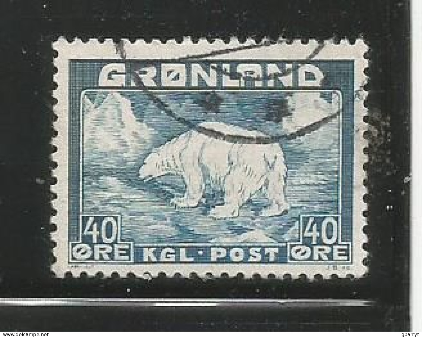 Greenland Scott # 8 Used VF........................................w63 - Usati