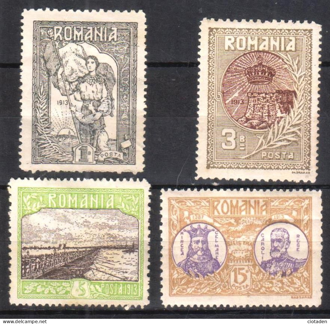 1913 - Roumanie - Silistria - 4 Timbres Neufs - Neufs