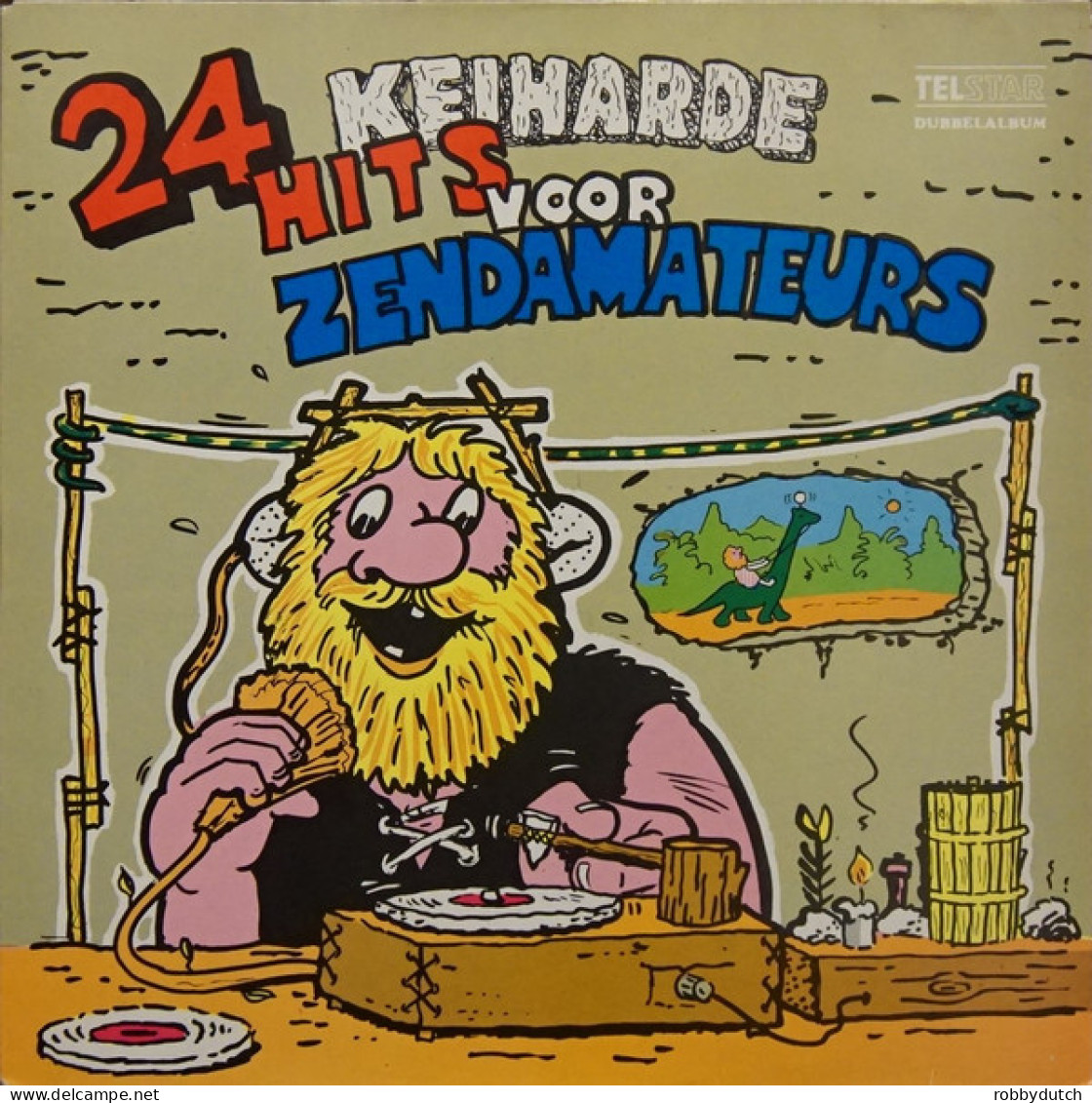 * 2LP *  24 KEIHARDE HITS VOOR ZENDAMATEURS - Various Artiste (Holland 1980) - Andere - Nederlandstalig