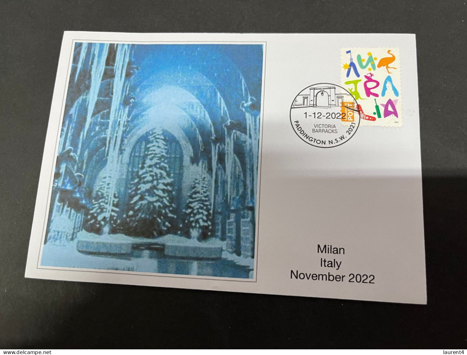 1-8-2023 (3 T 47) Australia - Harry Potter Yule Ball In Milan (Italy) - Lettres & Documents