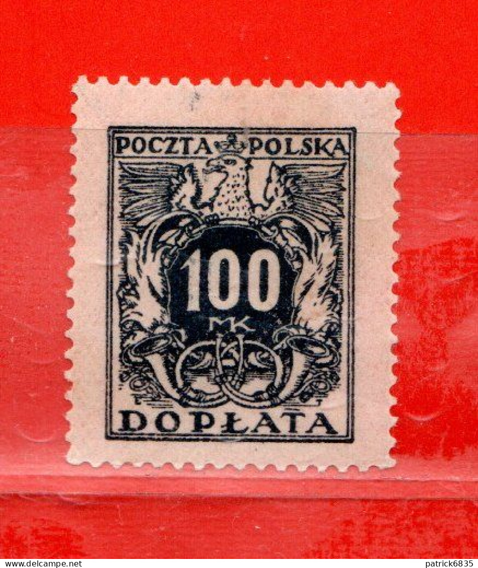 (N) POLONIA ** - SEGNATASSE - TAXE - 1923-24 -  Yv. 46 . MNH** Come Scansione - Postage Due