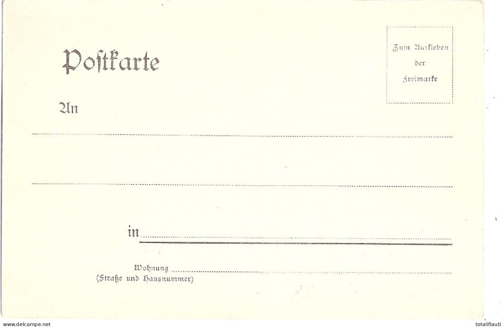 WARIN Breitestrasse Geschäft Carl Awe Schultz Gasthof + Restaurant TOP-Erhaltung Ungelaufen Vor 1905 Ungeteilte Adreßrüc - Sternberg