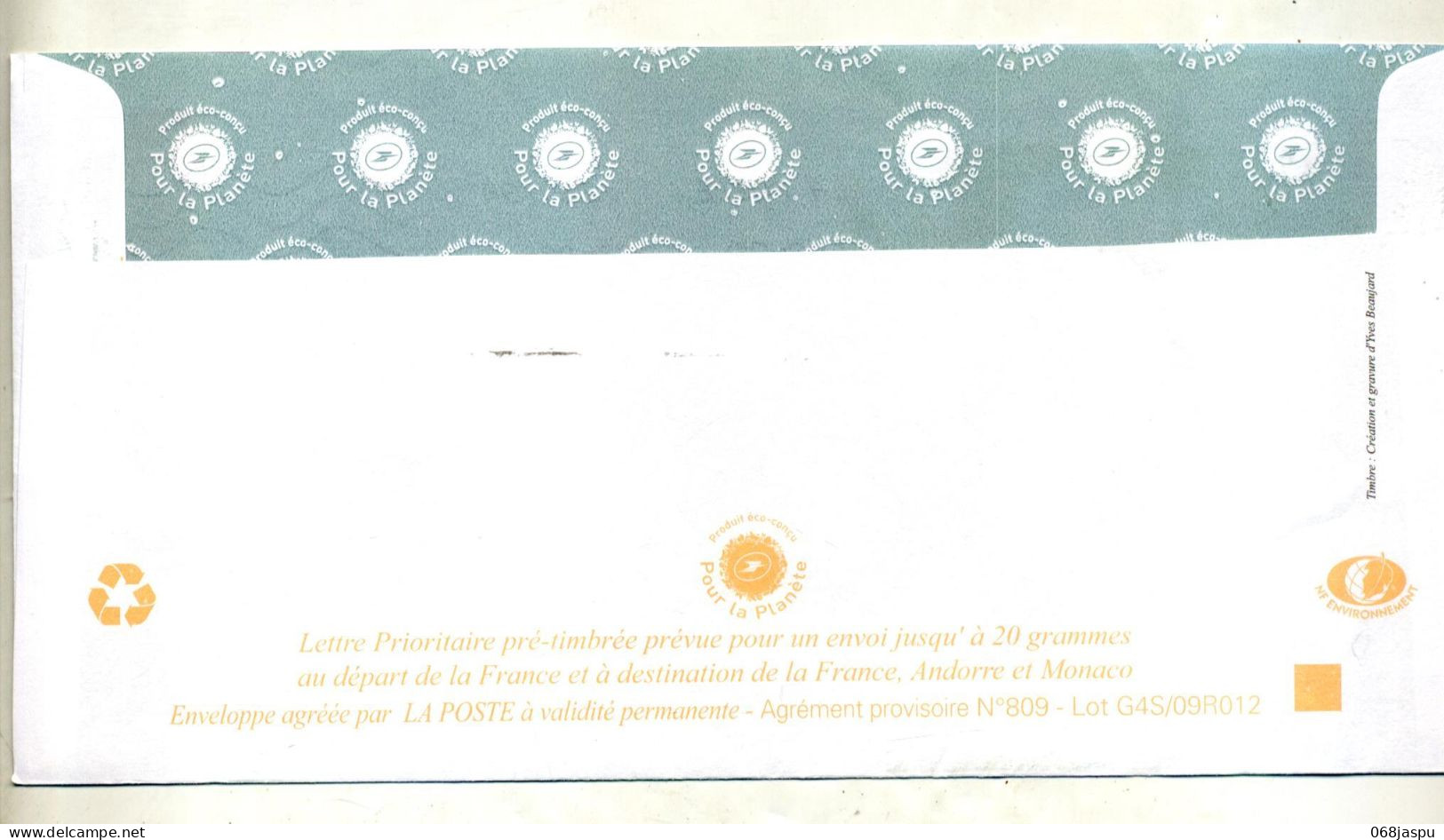 Pap  Beaujard Flamme Chiffree Illustré Louhans - PAP: Aufdrucke/Beaujard