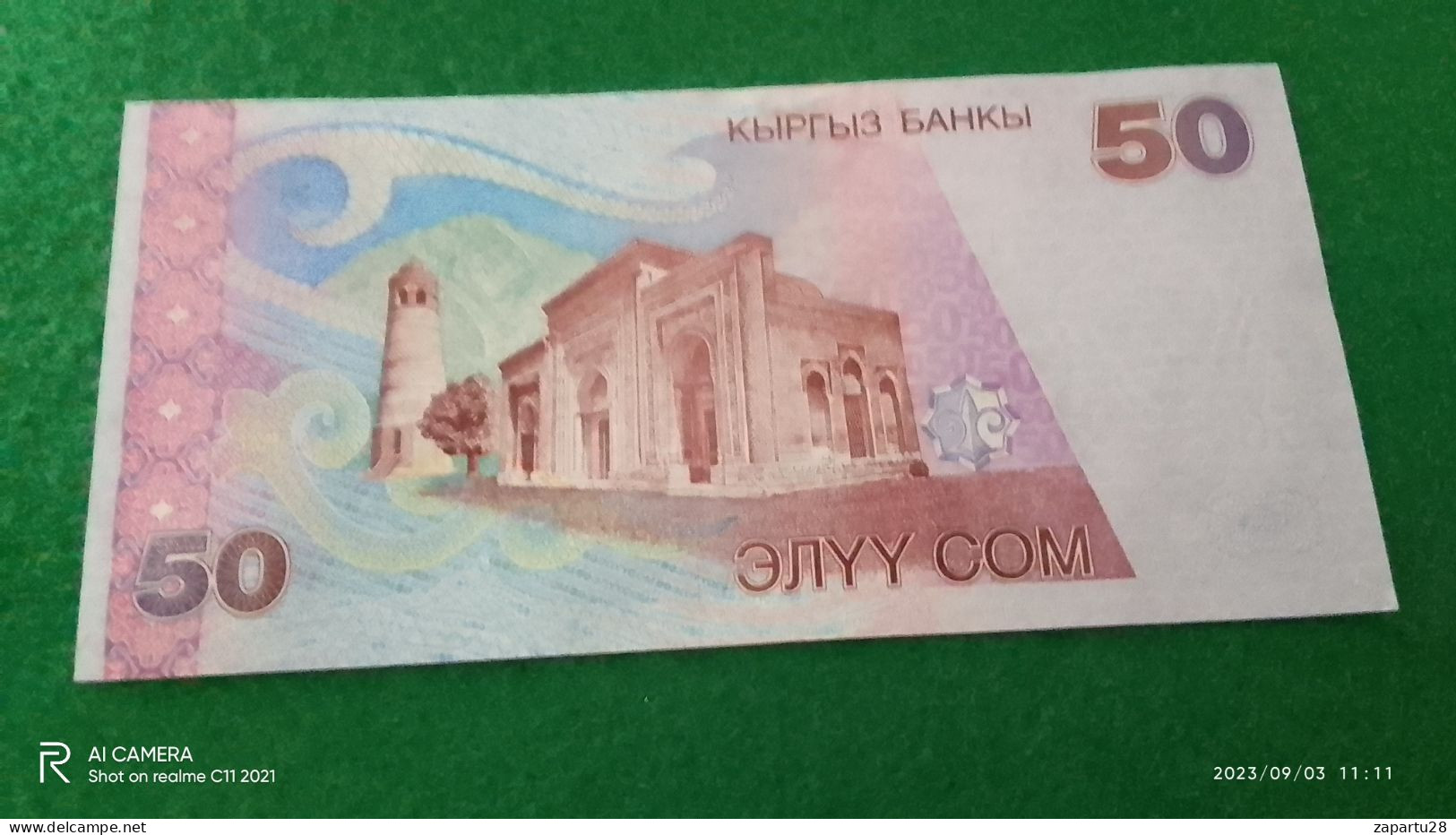 KIRGIZISTAN-           50      SOM   UNC - Kirghizistan