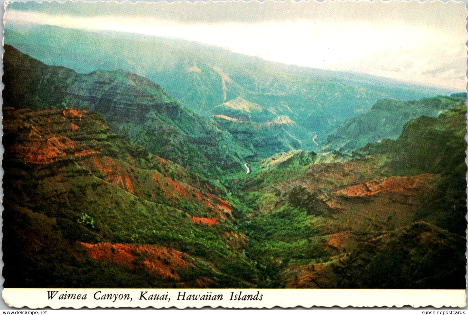 Hawaii Kauai The Waimea Canyon - Kauai