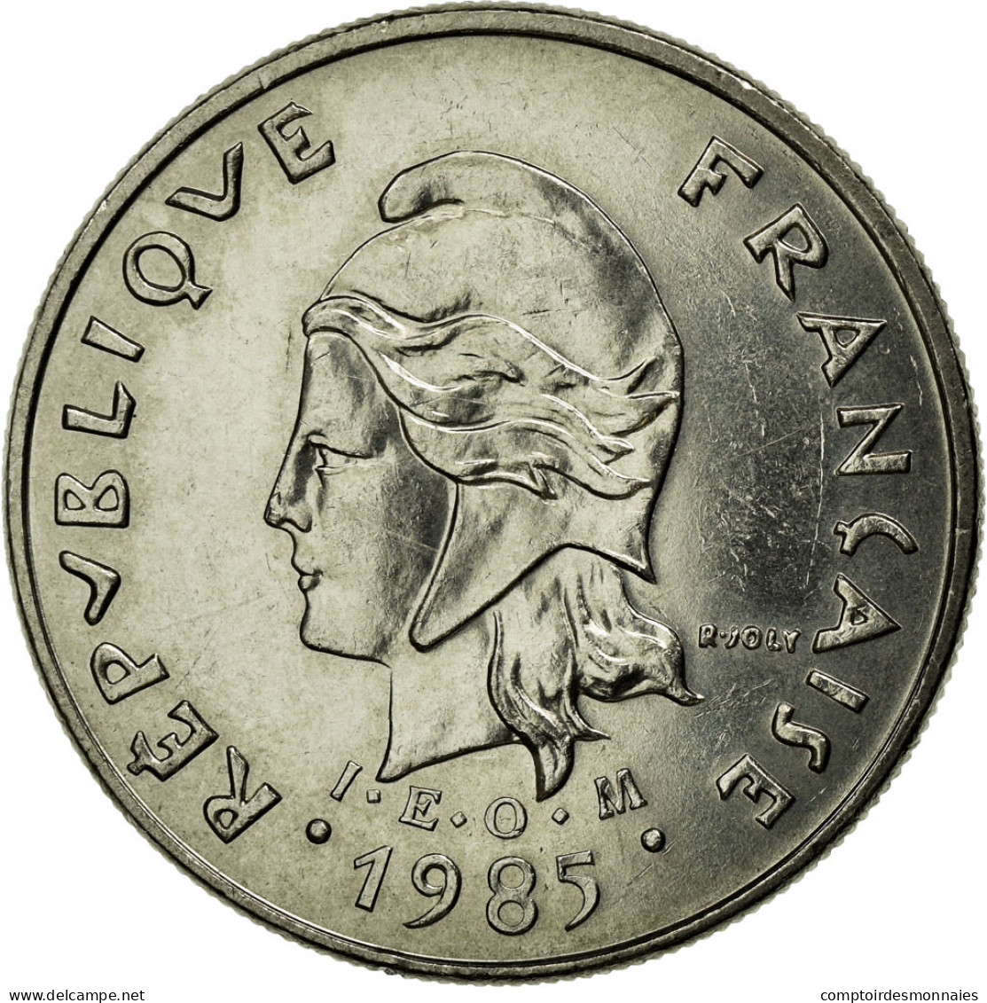 Monnaie, French Polynesia, 10 Francs, 1985, Paris, TTB, Nickel, KM:8 - French Polynesia