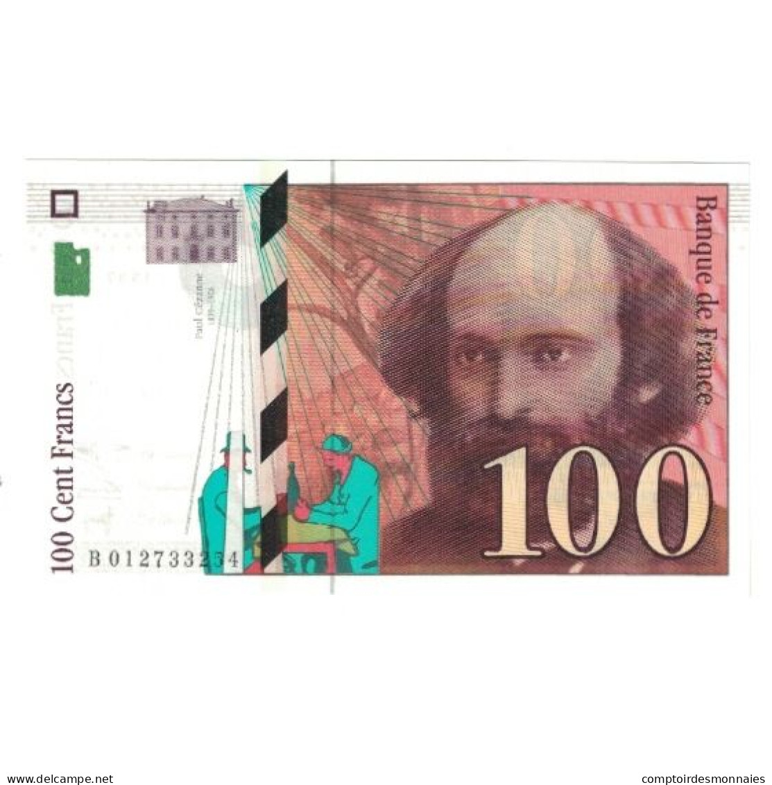 France, 100 Francs, Cézanne, 1997, BRUNEEL, BONARDIN, VIGIER, NEUF - 100 F 1997-1998 ''Cézanne''