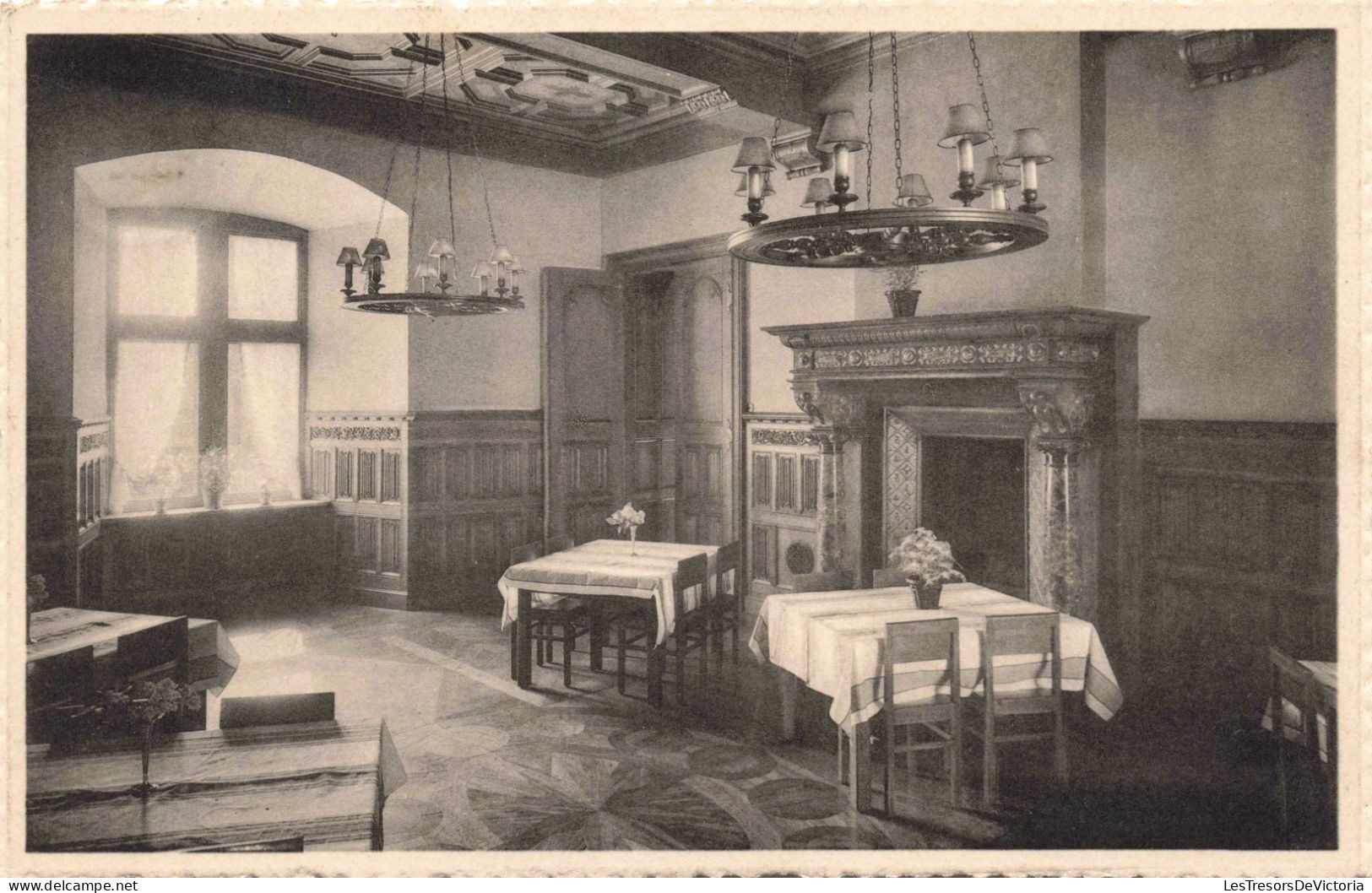 BELGIQUE -  Bruxelles - "Quiétude" Château De Fallais - Salle à Manger Des Pensionnaires - Carte Postale Ancienne - Other & Unclassified