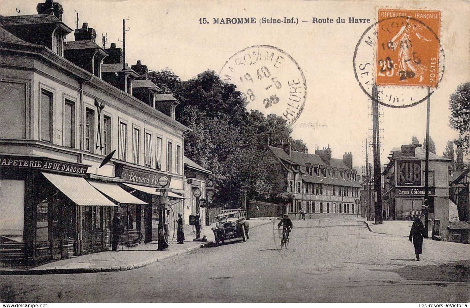 FRANCE - 76 - Maromme - Route Du Havre - Carte Postale Ancienne - Maromme