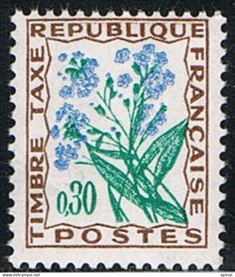 FRANCE : Taxe N° 99 ** Et Oblitéré - PRIX FIXE - - 1960-.... Postfris