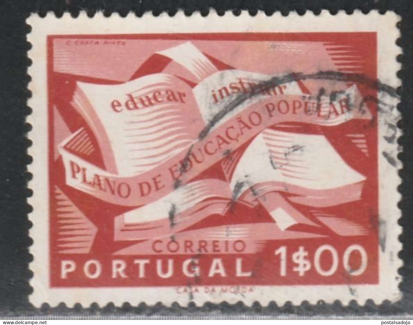 PORTUGAL 1259 // YVERT 808 // 1954 - Used Stamps