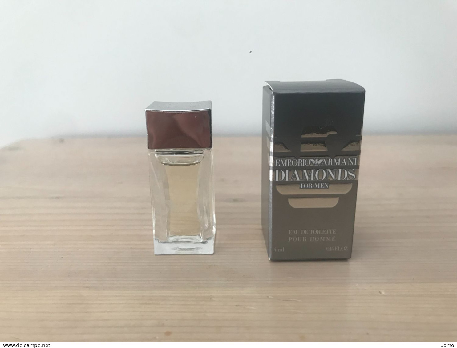 Armani Diamonds For Men EDT 4 Ml - Miniaturen Flesjes Heer (met Doos)