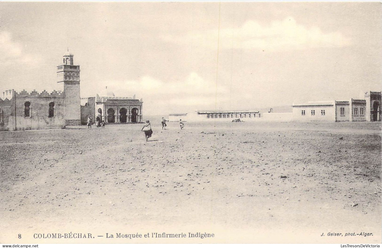 ALGERIE - Colomb-Béchar - La Mosquée Et L'Infirmerie Indigène - Carte Postale Ancienne - Altri & Non Classificati