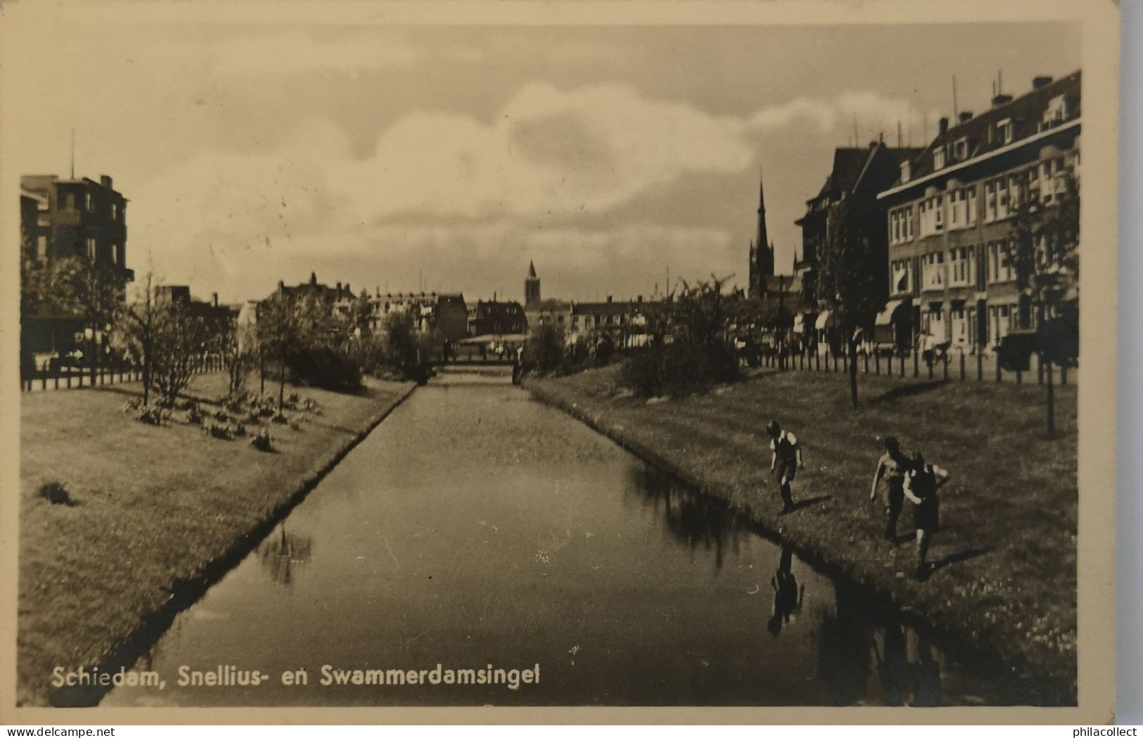 Schiedam // Echte Foto // Snellius En Swamnerdamsingel 19?? - Schiedam