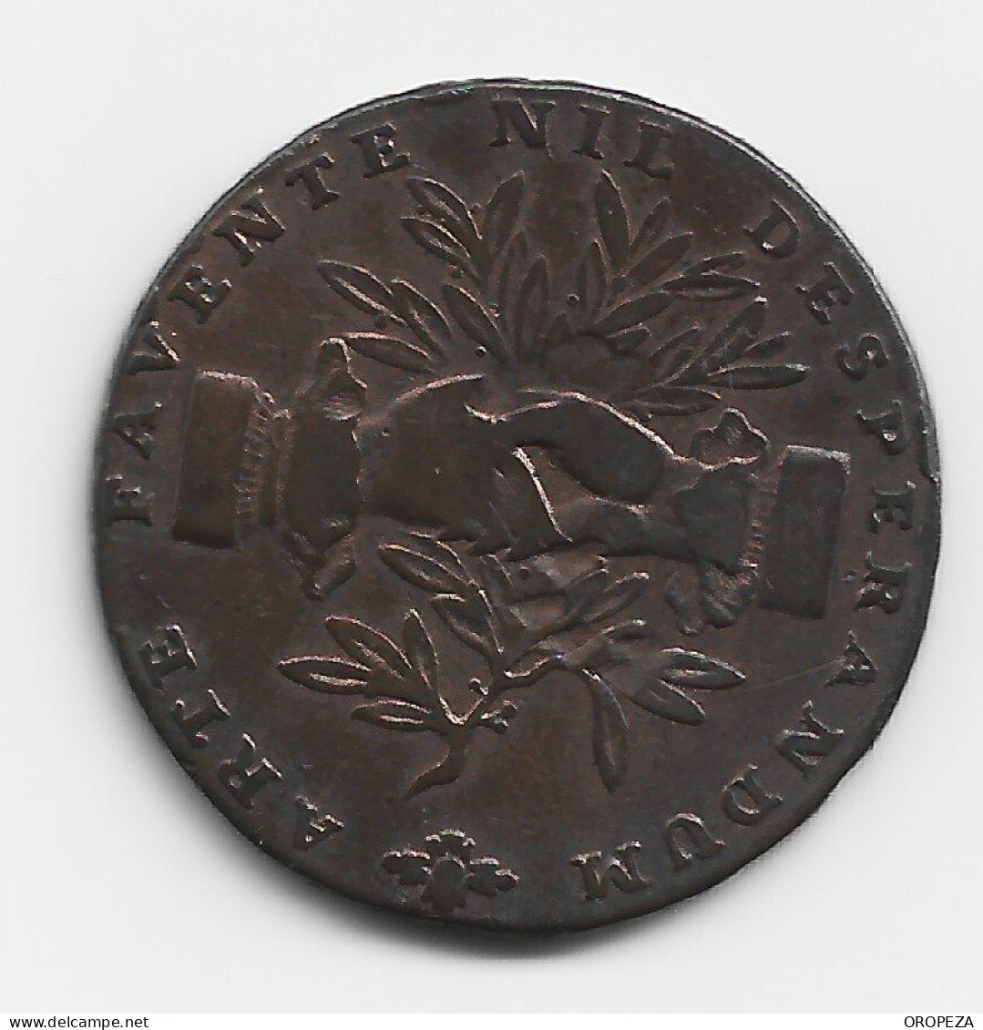 T39 - GRAN BRETAÑA - 1794 - 1/2 PENNY TOKEN - - Sonstige & Ohne Zuordnung