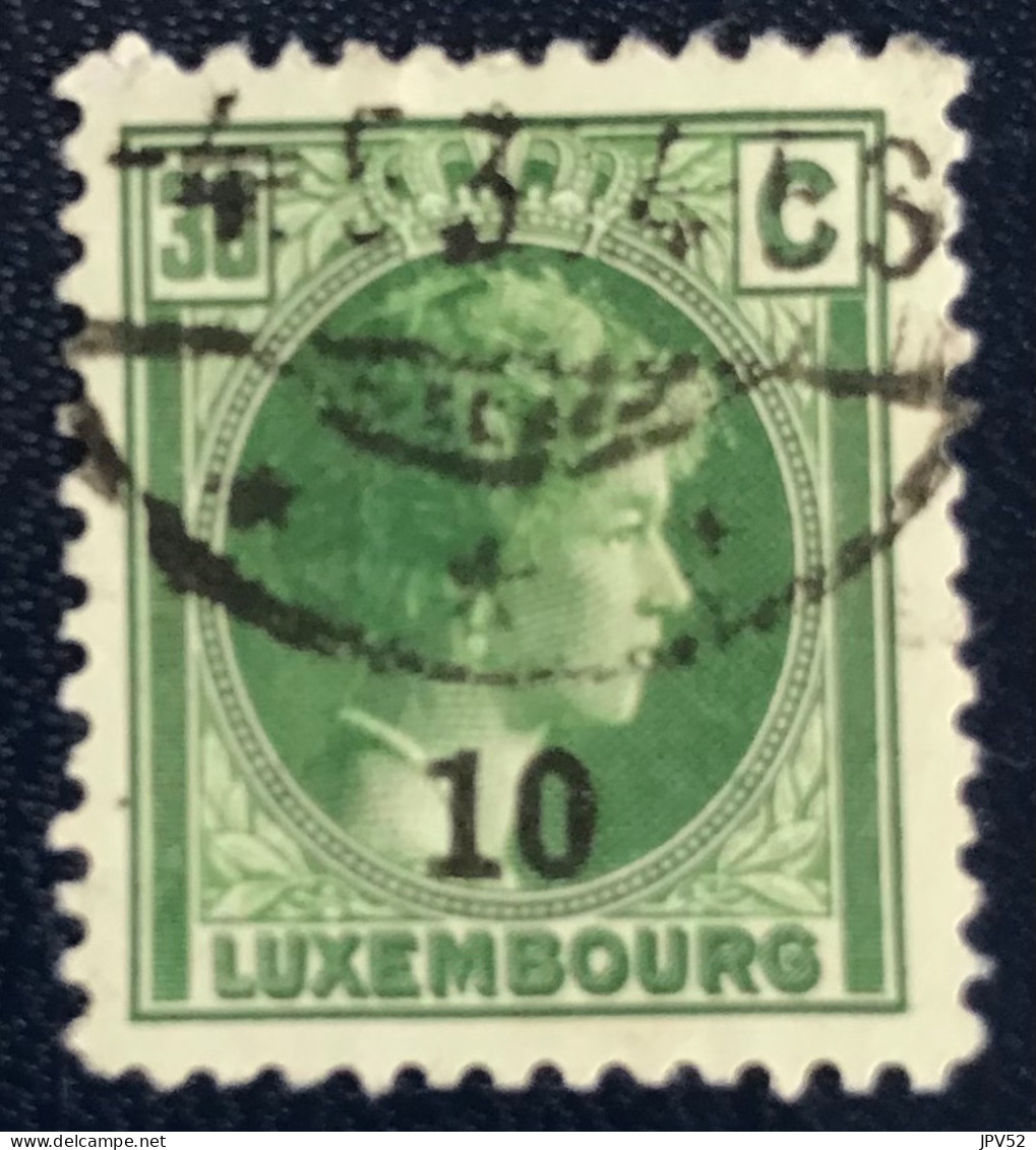 Luxembourg - Luxemburg - C18/33 - 1929 - (°)used - Michel 218 - Groothertogin Charlotte - 1926-39 Charlotte Rechterzijde