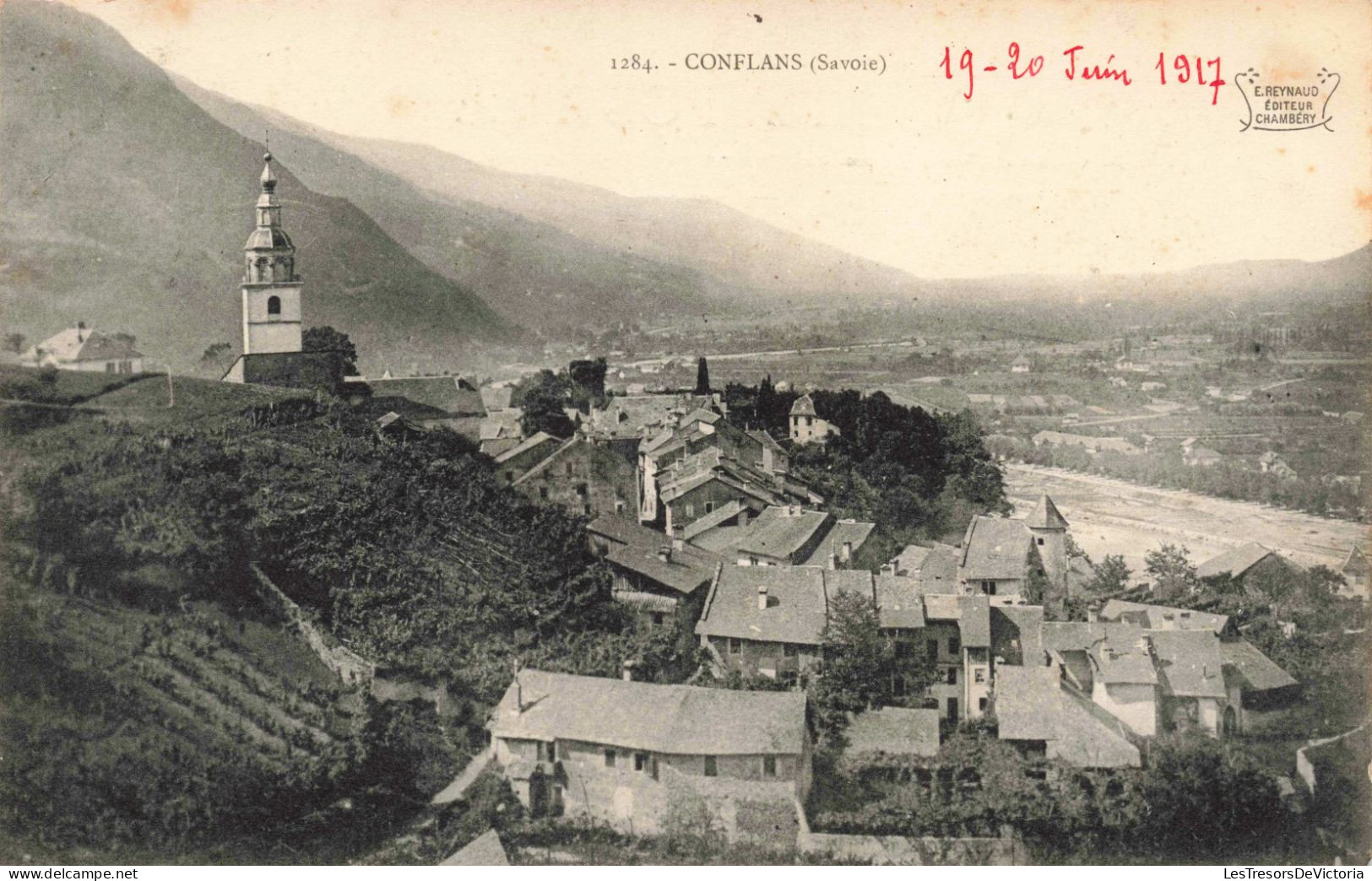 FRANCE - Conflans - Vue Générale -  Carte Postale Ancienne - Other & Unclassified