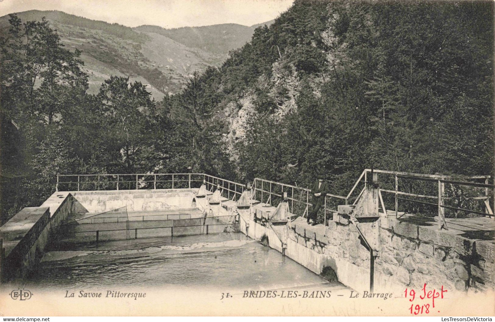 FRANCE - Brides Les Bains - Le Barrage - La Savoie Pittoresque - Carte Postale Ancienne - Brides Les Bains