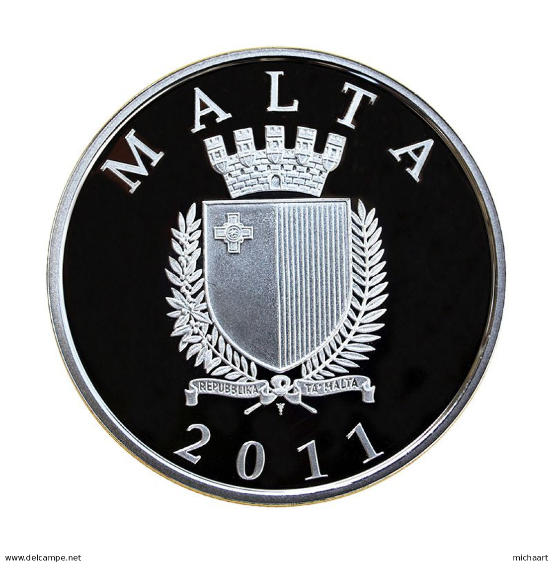 Malta 10 Euro 2011 Silver Proof Coin Box & CoA Phoenicians In Malta Ship 01826 - Malta