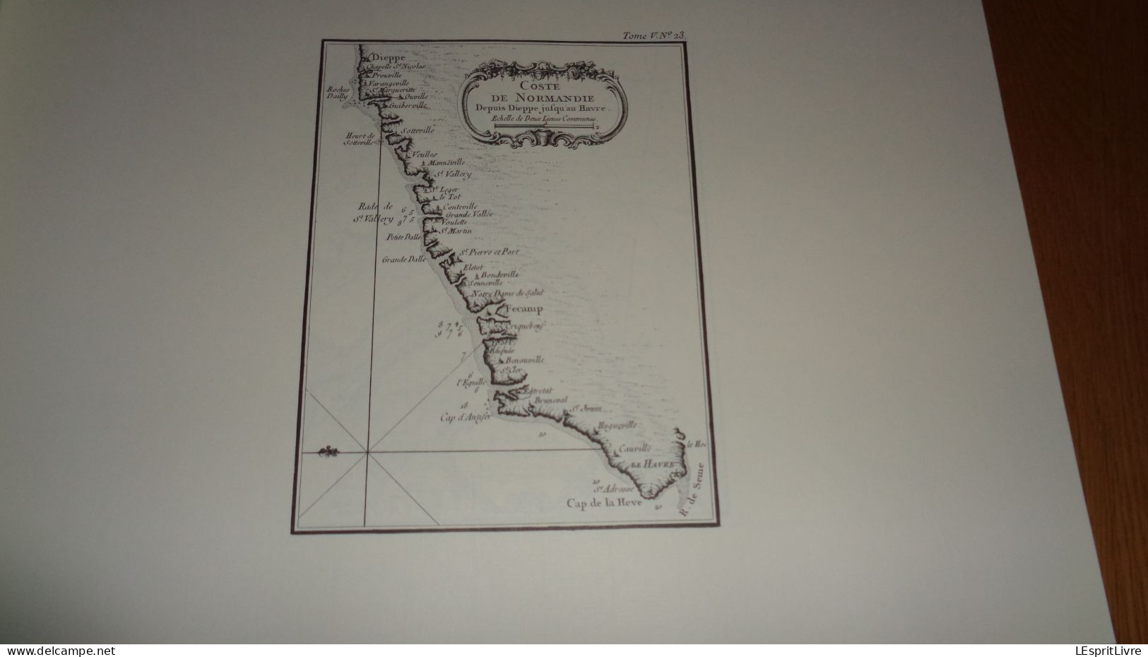 ATLAS MARITIME DES CÔTES DE FRANCE 1764 Bellin Régionalisme Port Marine Ville Navigation Fort Cartographie Carte