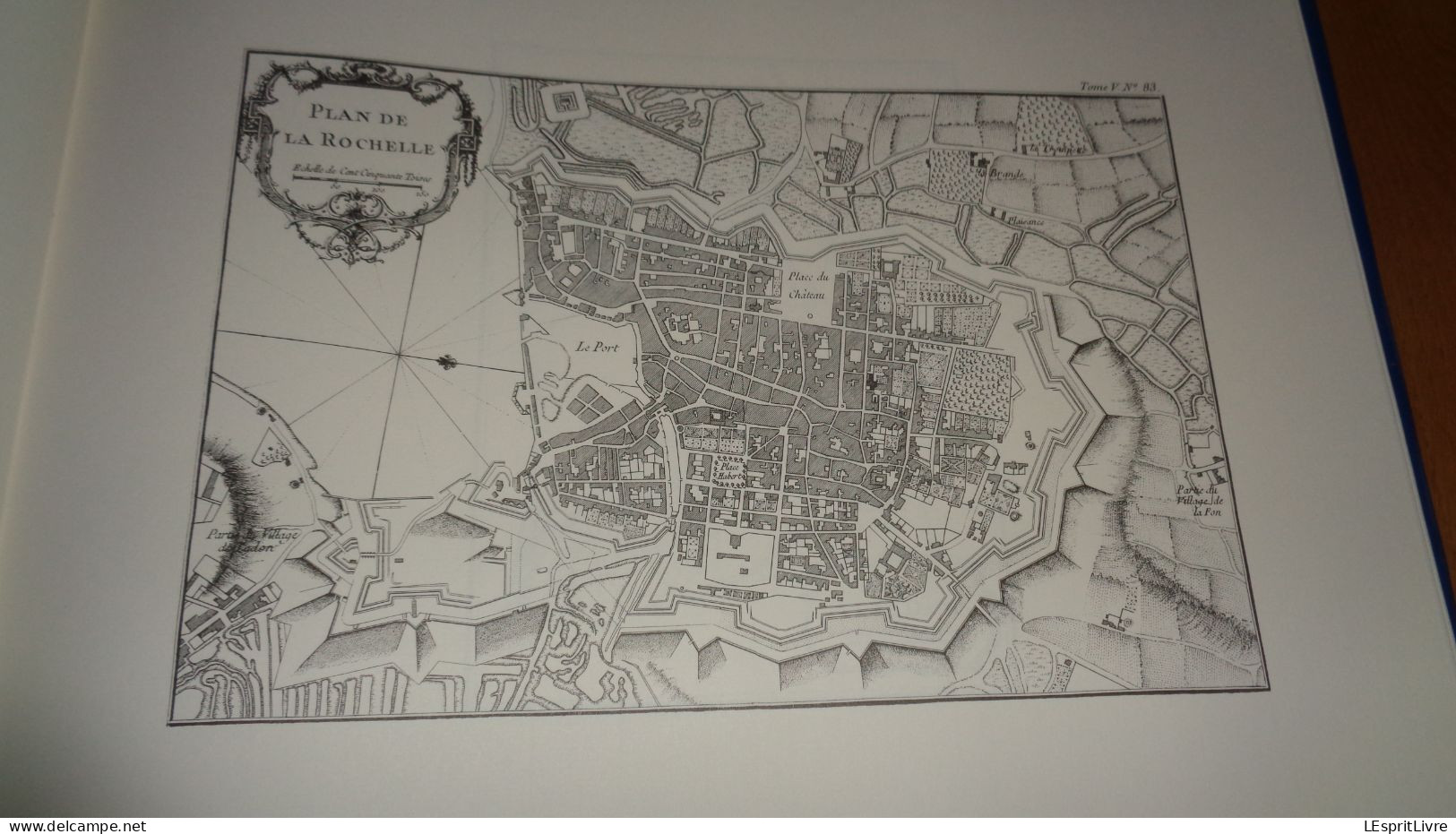 ATLAS MARITIME DES CÔTES DE FRANCE 1764 Bellin Régionalisme Port Marine Ville Navigation Fort Cartographie Carte