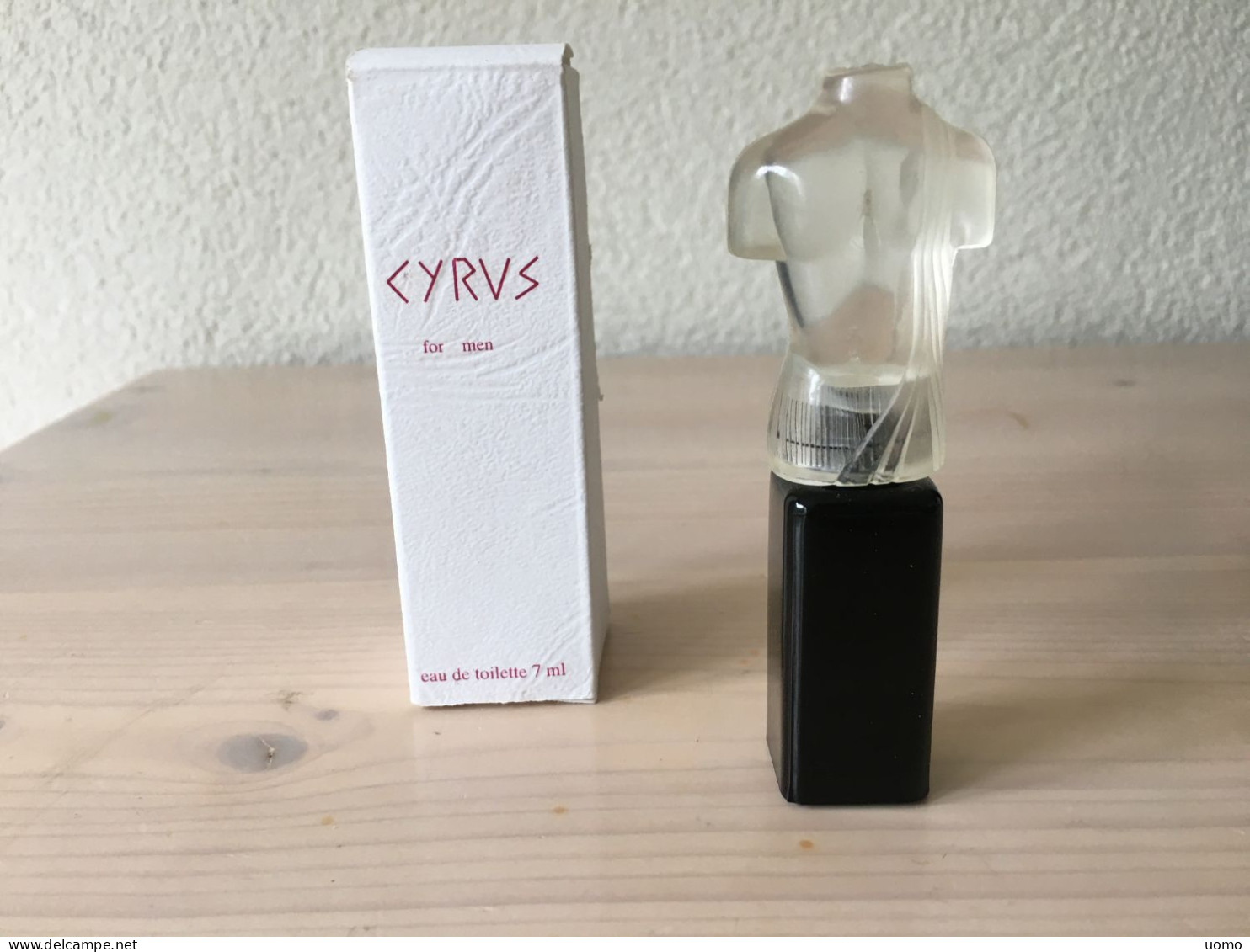 Cyrus For Men EDT 7 Ml (Pagnaccos) - Miniaturen Flesjes Heer (met Doos)