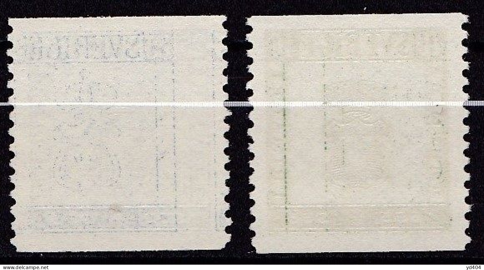 SE432A – SUEDE – SWEDEN – 1955 – FIRST STAMP CENTENARY - Y&T # 395/96 MNH - Unused Stamps