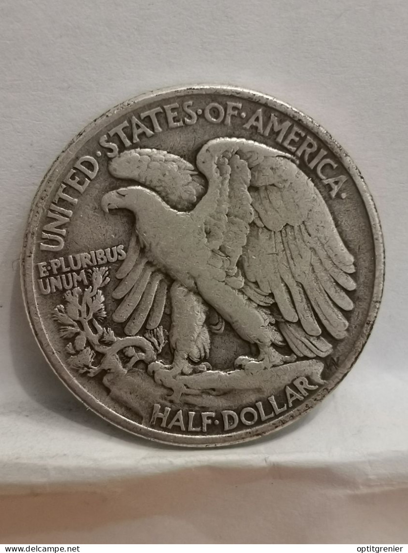 HALF DOLLAR ARGENT 1946 PHILADELPHIE 1/2 DOLLAR LIBERTY WALKING USA / SILVER - 1916-1947: Liberty Walking