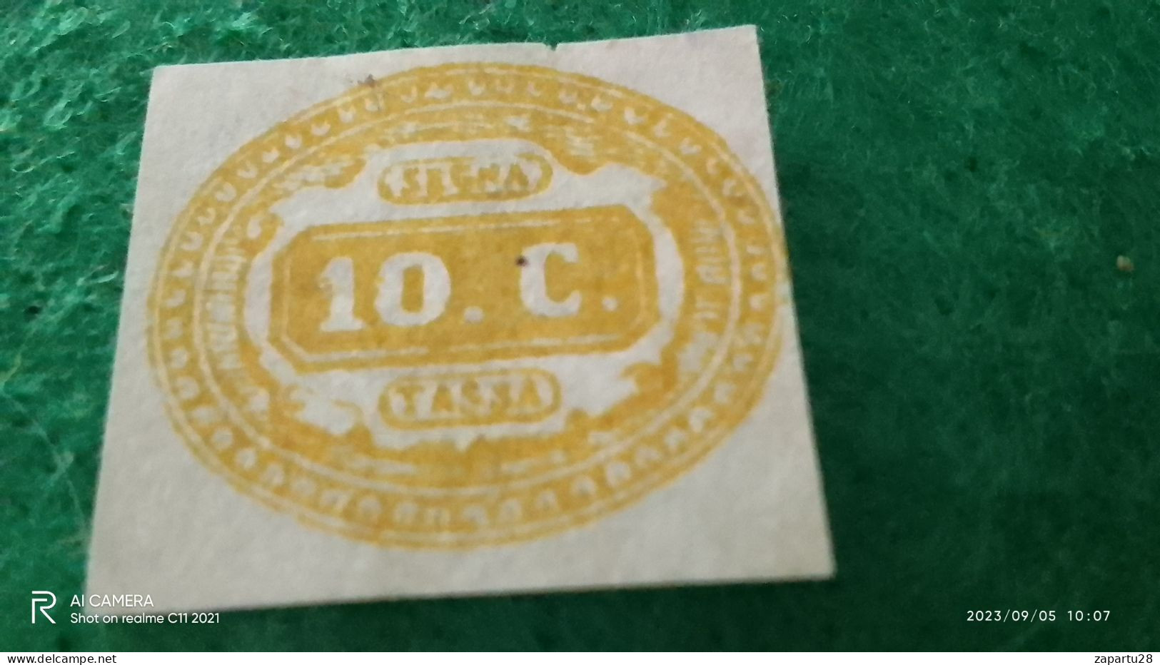 İTALYA-1850-1861        SERVİCE            UNUSED (OHNE GUMMİ)   NADİR - Romagne