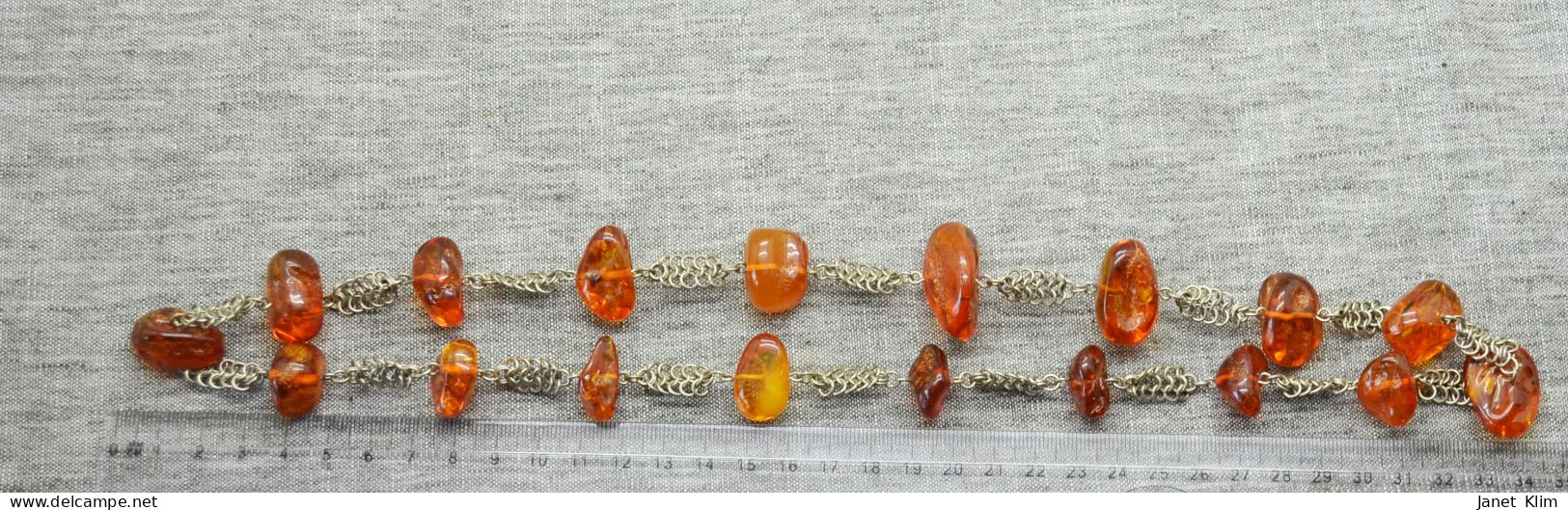 Beautiful Amber Necklace 68 Gr - Colliers/Chaînes