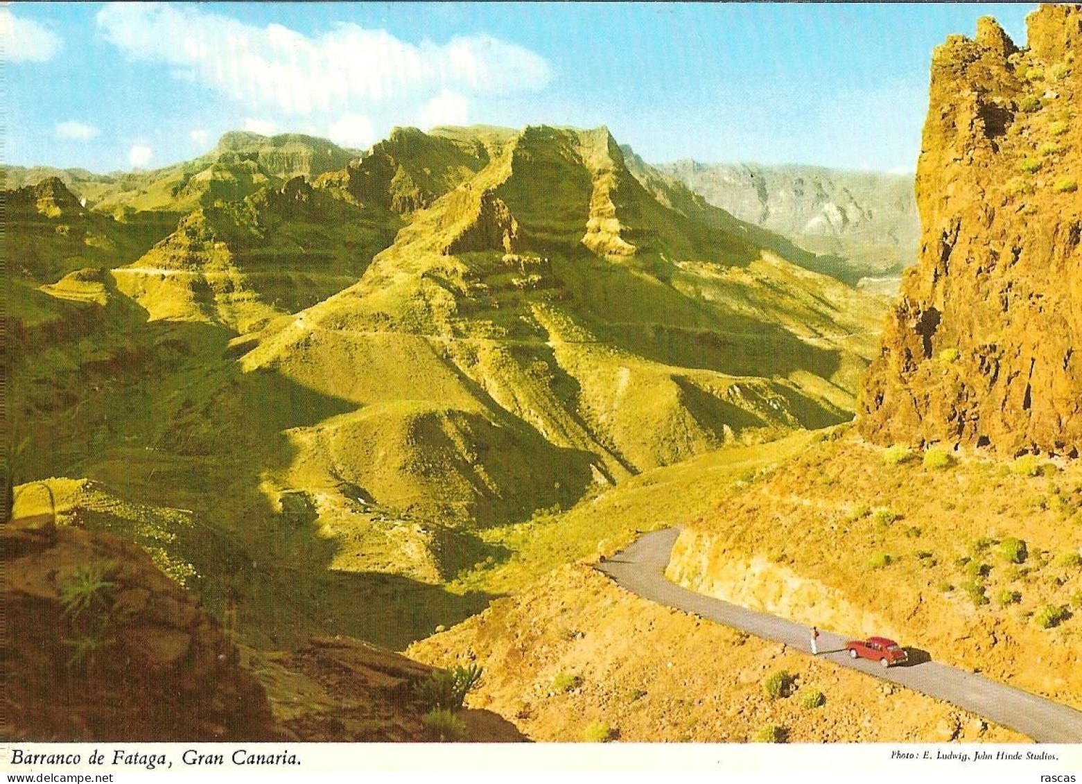 CPSM - ESPAGNE - ILES CANARIES - GRAN CANARIA - BARRANCO DE FATAGA - Fuerteventura