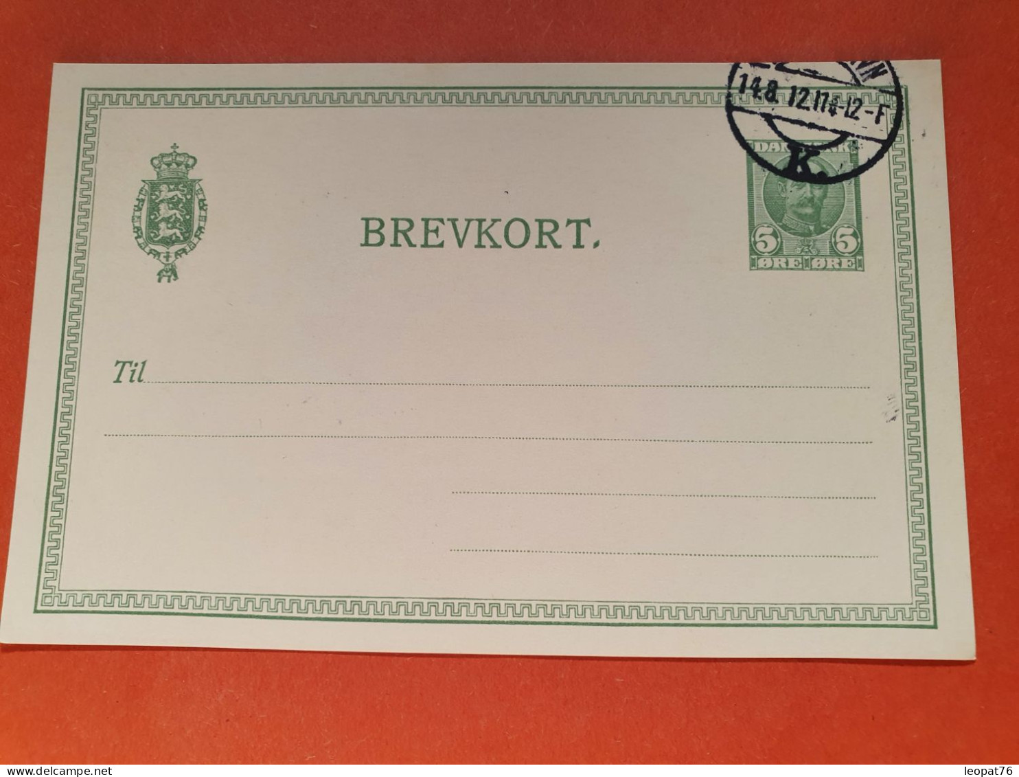 Danemark - Entier Postal Oblitéré - Réf 2243 - Interi Postali