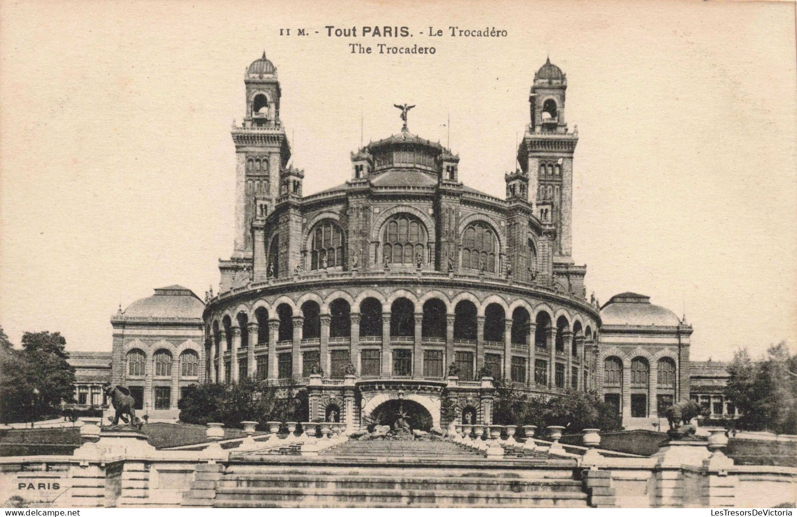 FRANCE - Tout Paris - Le Trocadéro - Carte Postale Ancienne - Other Monuments