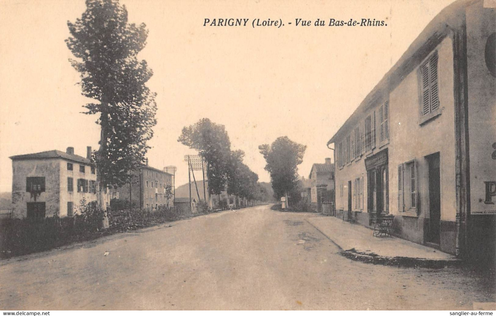 CPA 42 PARIGNY / VUE DU BAS DE RHINS - Other & Unclassified